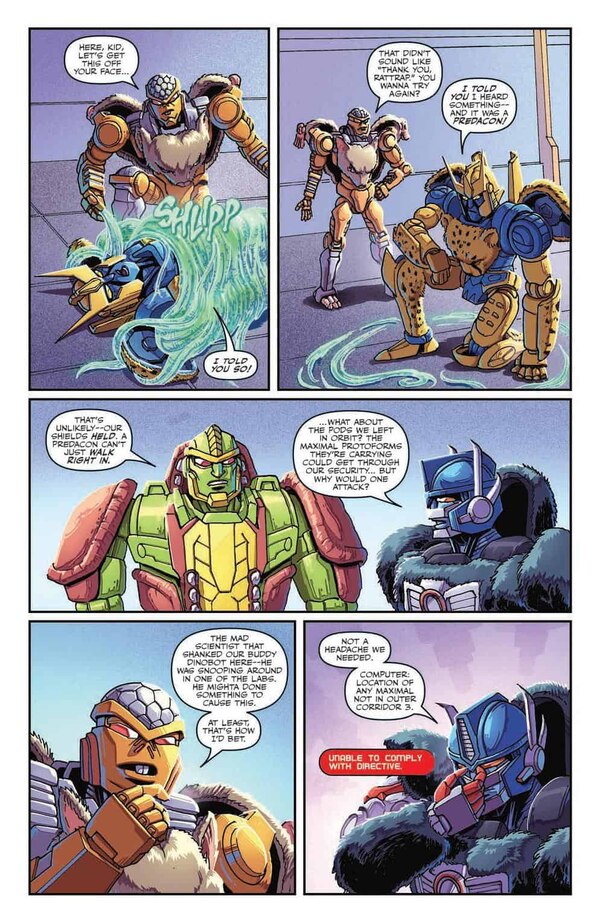 Transformers Beast Wars Issue No. 8 Comic Book Preview  (7 of 9)